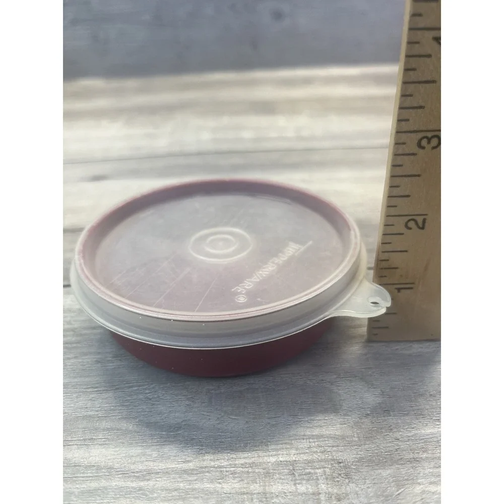 Tupperware little maroon